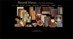 Desktop Screenshot of beyondmenus.com